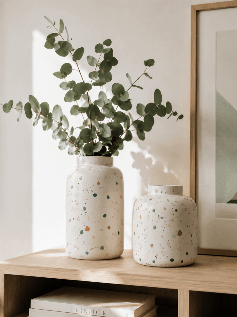 DIY Terrazzovasen (KI-generiert)