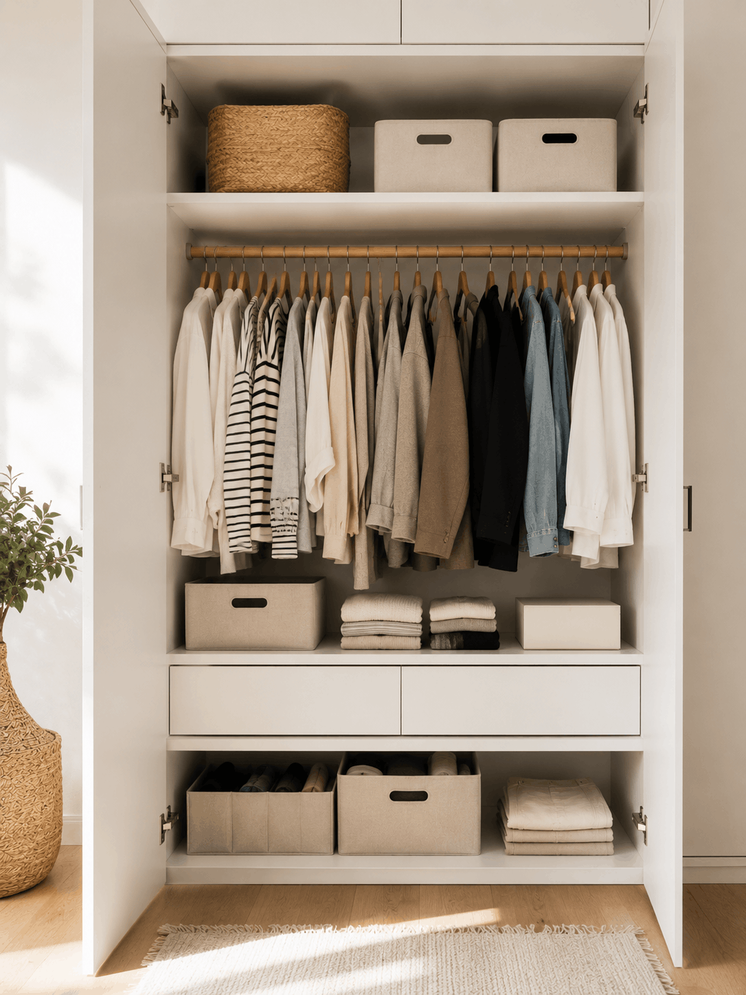 Ordnung im Schrank