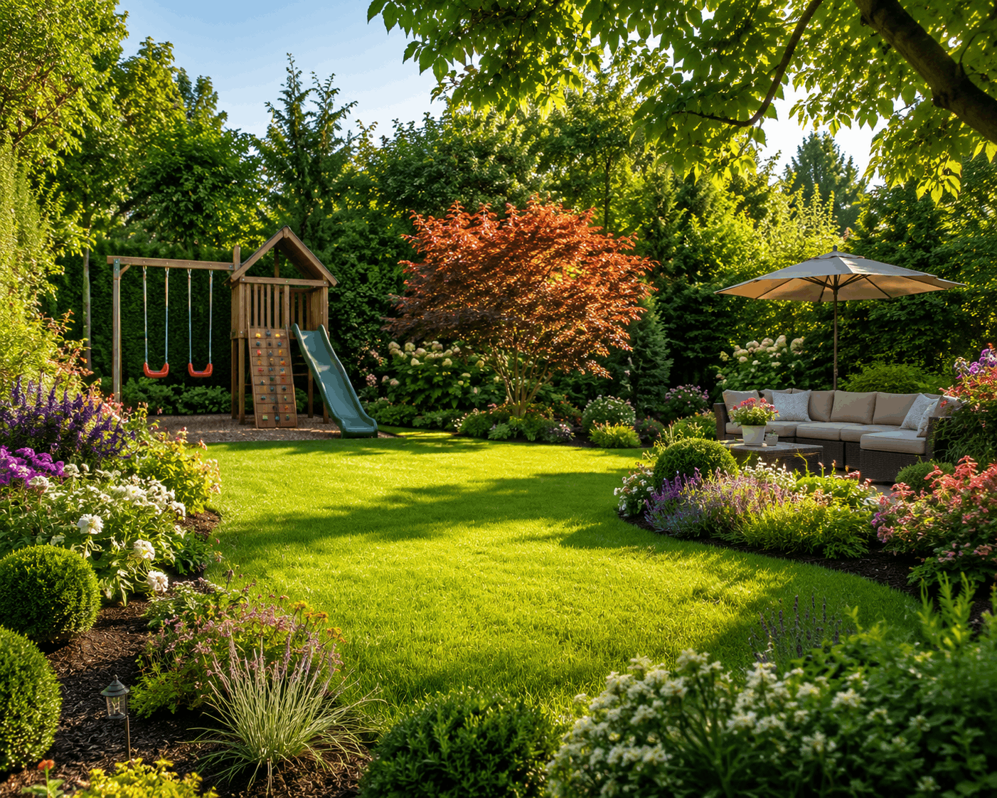 Gartenübersicht