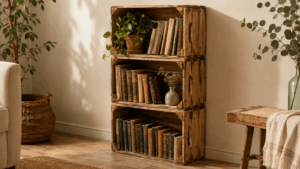DIY Weinkisten Regal