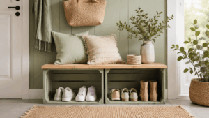 DIY Schuhregal Weinkisten