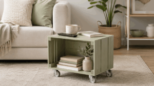 DIY Weinkisten Couchtisch