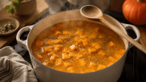Kürbis weich kochen