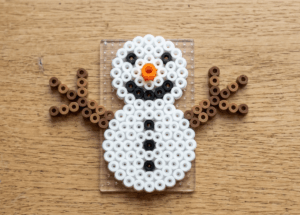 Schneemann Bügelbild