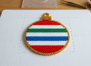 Christbaumkugel Bügelbild