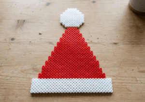 Weihnachtsmütze Bügelbild