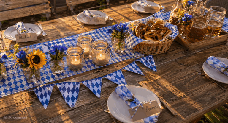 Oktoberfest Tischdeko