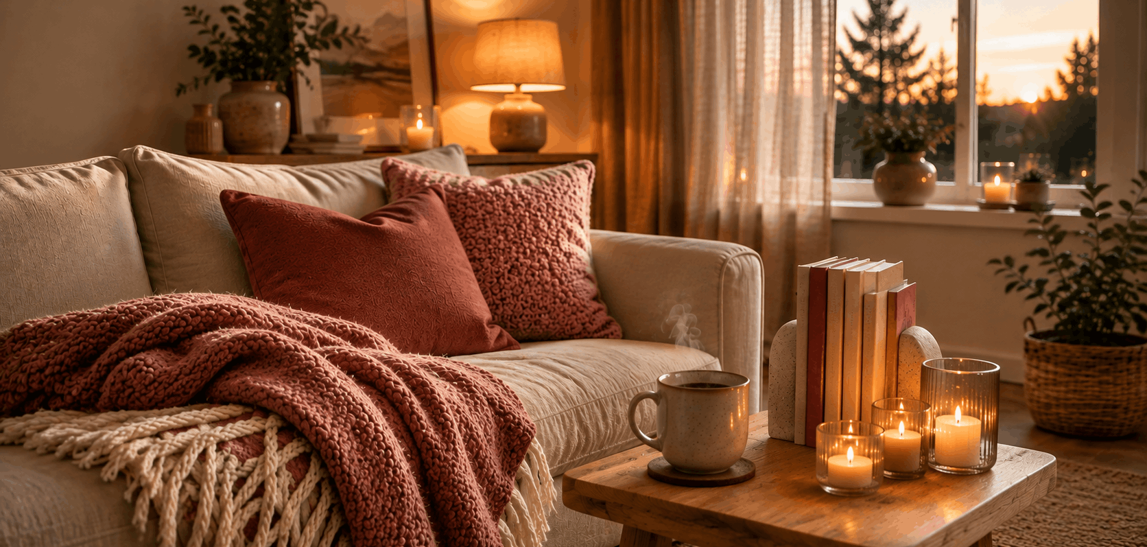 Hygge Wohnzimmer