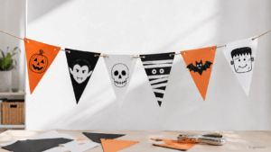 Halloween Wimpelkette