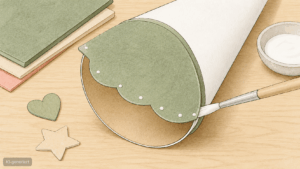 Schultüten DIY Schritt 2