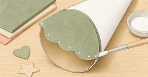 Schultüten DIY Schritt 2