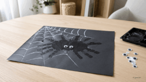 Hexe aus Handabdrücken