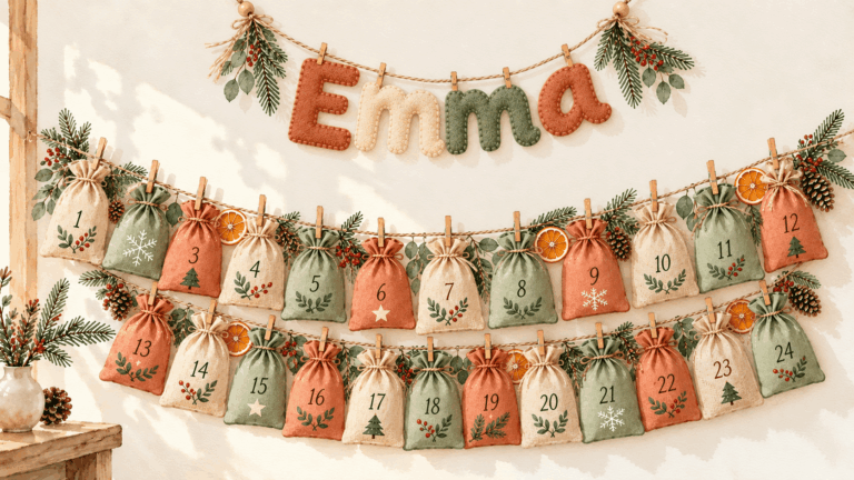 Header Handgemachter Adventskalender Kinder